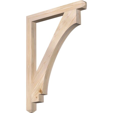 Ekena Millwork Imperial Craftsman Smooth Bracket, Douglas Fir, 3 1/2"W x 36"D x 48"H BKT04X36X48IMP04SDF
